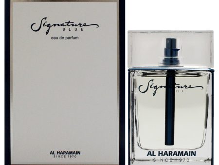 Al Haramain Signature Blue by Al Haramain for Men - 3.33 oz EDP Spray on Sale