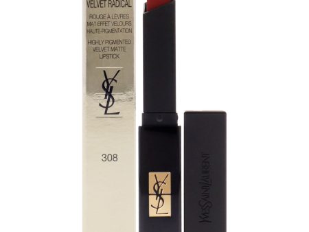 Yves Saint Laurent The Slim Velvet Radical Matte Lipstick - 308 Radical Chili by Yves Saint Laurent for Women - 0.07 oz Lipstick Online now