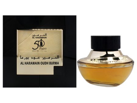 Al Haramain Oudh Burma by Al Haramain for Men - 2.5 oz EDP Spray Supply