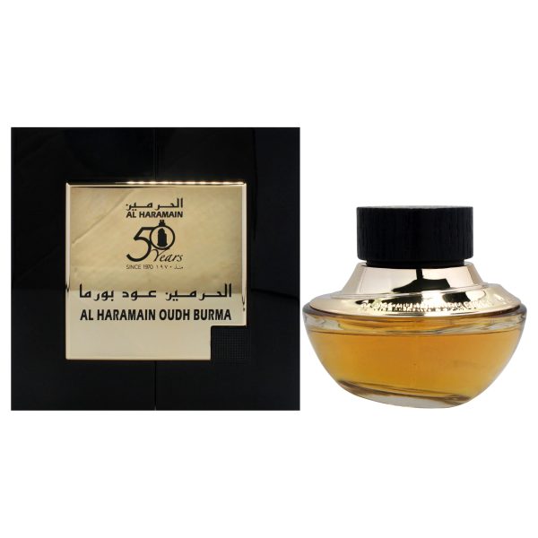 Al Haramain Oudh Burma by Al Haramain for Men - 2.5 oz EDP Spray Supply