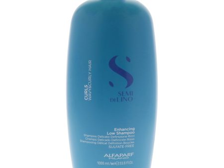 Alfaparf Milano Semi Di Lino Curls Enhancing Low Shampoo by Alfaparf Milano for Unisex - 33.8 oz Shampoo Supply