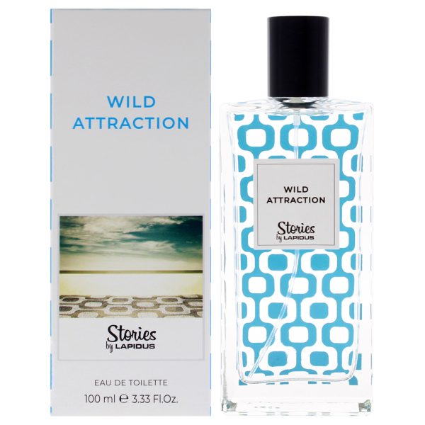 Ted Lapidus Wild Attraction by Ted Lapidus for Men - 3.33 oz EDT Spray Supply