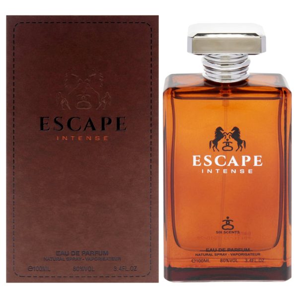 Six Scents Escape Intense Six Scent by Six Scents for Men - 3.4 oz EDP Spray Online