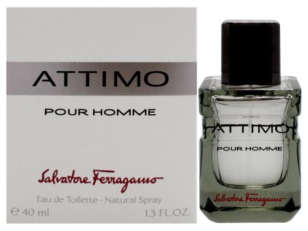 Salvatore Ferragamo Attimo by Salvatore Ferragamo for Men - 1.3 oz EDT Spray Sale