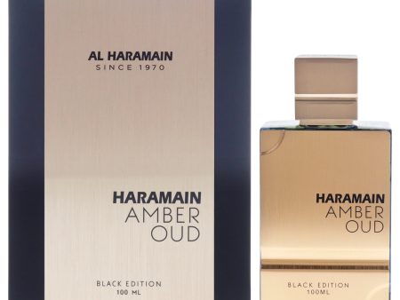 Al Haramain Amber Oud - Black Edition by Al Haramain for Unisex - 3.33 oz EDP Spray Supply